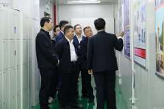 宜春市电子信息产业链招商小分队莅临华体网页版-华体(中国)参观调研